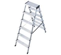 KRAUSE 120359 Stufen-Doppelleiter 2x6 Stu.