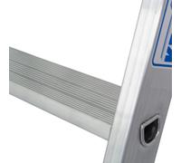 KRAUSE 124401 Anlegeleiter Stabilo 6 Stufen