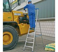 KRAUSE 124555 Stufen-Stehleiter 8 Stu.