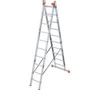 KRAUSE 129680 Spr.Vielzweckleiter 3teil 3x10