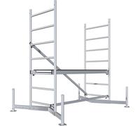 KRAUSE ClimTec Échafaudage de travail en aluminium Structure de base 3m