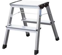Aluminium Montagetritt klappbar Arbeitshöhe max. 2.45 m MONTO Treppy (130013)