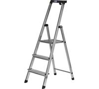 Krause Safety Klappleiter Silber