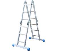 KRAUSE STABILO Échelle universelle à joints articulés 4x3 échelons