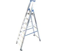 KRAUSE STABILO Professionnel Échelle à marches escamotables mobile à 8 marches