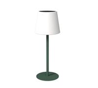 KREAFUNK ARC Lampe LED Tactile - Portable, recharge solaire & USB-C, jusqu'à 24 heures d'autonomie, 2 hauteurs possibles, éclairage d'ambiance -Vert