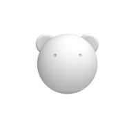 KREAFUNK Kids Blob Veilleuse Silicone Enfant - Lampe LED multicolore, changement de couleur, douce au toucher, rechargeable USB-C -blanc