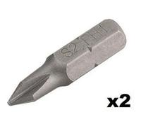 Kreator - Embout De Vissage Philips N°2 (25Mm) - 2 Pièces