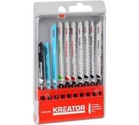 MIX de 10 Lames pour Scie Sauteuse Kreator-Krt041090
