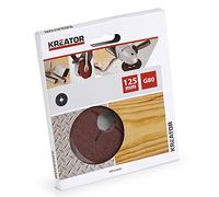 Lot de 5 disques abrasifs pour meuleuse - grain 60 - Ø 125 mm