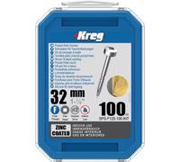 KREG® 100 Vis de 32 mm Zinc Coated Tête ronde