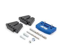 Kreg KHJD345 Kit gabarit de cheville pour travail du bois | Kit de guide de cheville avec guides de perçage amovibles, gabarit de cheville sans mesure pour projets de paillasse et
