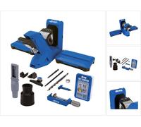 KREG Pocket Hole Jig 720 PRO Gabarit de perçage de trou de poche (KPHJ720PRO) + Station de base + Foret étagé + Foret + Vis