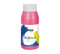 KREUL 17042 - Solo Goya Triton peinture acrylique rouge violet, flacon de 750 ml, séchage rapide et mat, peinture à base d'eau, qualité studio, bon pouvoir couvrant et bon rendement