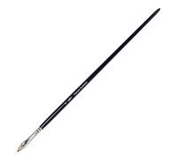 Kreul 203008 Solo Goya Pinceau d'artiste de qualité supérieure synthétique pour peinture professionnelle avec peinture à l'huile, jeu de cheveux à haute élasticité et mémoire de forme, langue de chat, taille 8