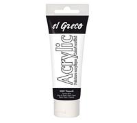C. Kreul Peinture acrylique El Greco Blanc titane Tube 75 ml Riche en pigments