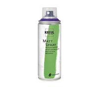 Kreul 76318 - Spray de couleur violet, 200 ml, peinture en spray mate classique à base d'eau hautement pigmentée et résistante à l'eau résistante au polystyrène pour l'intérieur et l'extérieur