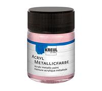 Kreul 77586 Peinture Acrylique 50 Ml Or Rose Vase Pot En Verre