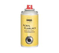 KREUL 810150 - Vernis acrylique, bombe aérosol de 150 ml, vernis pour écriture, photos, aquarelle, dessins au fusain et au crayon