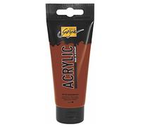 KREUL 84124 - Solo Goya Acrylic, tube de 100 ml en brun foncé, peinture acrylique crémeuse polyvalente de qualité étude, à base d'eau, séchage rapide et mat