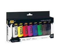 C. Kreul – Peinture acrylique Solo Goya Acrylic – 20 ml, séchage rapide, aspect mat – set de 8