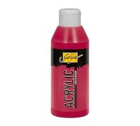 KREUL 84210 - Solo Goya Acrylic Rouge vin, Flacon de 250 ML, Peinture Acrylique crémeuse Polyvalente de qualité étude, à Base d'eau, séchage Rapide et Mat