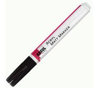 Kreul marqueur acrylique noir - 2 à 4 mm