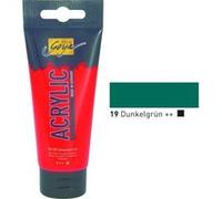C. Kreul Peinture acrylique SOLO Goya 100 ml – vert foncé – séchage rapide, mat