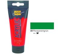 Kreul Peinture acrylique SOLO Goya tube de 100 ml séchage rapide, mat vert permanent