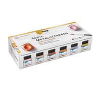 Peinture acrylique métallique, kit Glamour Living