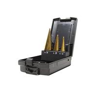 Krino 01259102 Foret étagé HSS pour acier et métaux, Lot de 3 Pièces