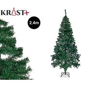 Krist+ Arbre de Noël Vert Foncé 240 cm avec Pied