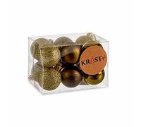 Krist+ Ensemble de Boules de Noël, Multicolore, Standard