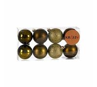 Krist+ Ensemble de Boules de Noël, Multicolore, Standard