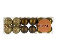 Krist+ Ensemble de Boules de Noël, Multicolore, Standard