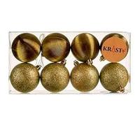 Krist+ Ensemble de Boules de Noël, Multicolore, Standard