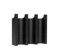 Kristina Dam Studio Porte-manteau Column oak black lacquered