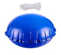 Krmoau Coussin Gonflable de Piscine, 4 x 4 m, Rond, Protection Contre Gel, avec Corde, Coussin de Piscine pour l'hivernage, pour l'équilibrage de la Glace, sous bâche de Protection dans Jardin