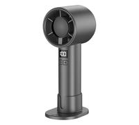 Krmoau Ventilateur Turbo Portatif,100 Vitesses Réglables USB Rechargeable | Mini Ventilateur de Bureau Nomade | pour Femmes Hommes Maison Bureau Voyage Camping Extérieur