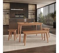 KROKWOOD Table de Cuisine Paris Bois de Massif (Hêtre, 75 x 50 x 75 cm)