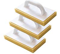 Kronen Hansa Reibfix Lot de 3 planches à laver pour carrelage avec revêtement en éponge hydroponique pour le lavage des carreaux (éponge pour carrelage, planche de nettoyage, non grillée, fabriquée