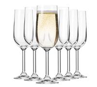 KROSNO Flûtes à Champagne Lot de 6, 210 ml, Collection Gema