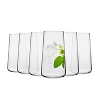 KROSNO Infinity Grands verres à eau, Lot de 6, 600 ml