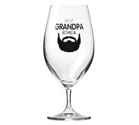 KROSNO Verre à Bière 1 pièce, 400 ml, pour Grand-père, Celebration Moments