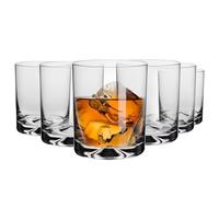 KROSNO Verres à Whisky Lot de 6, 350 ml, Collection Mixology