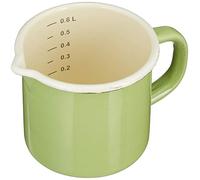 Krüger 410PAG Juist Pot de Lait avec Bec Verseur Émail sur Acier Vert Pastel 10 cm