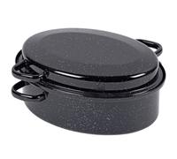 Krüger Bräter Induction Rôtir & Sauter Poêle Marmite Avec Couvercle 7L