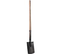 KRUMPHOLZ Bêche d'arrachage feuille 285 x 180 mm avec manche bouton - 1408