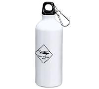 Kruskis Bouteille Aluminium Surf At Own Risk 800ml
