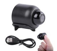 Kryolithm Caméra Mini HD avec Vision Nocturne, Caméra de Surveillance Sans Fil WiFi avec Vision Nocturne et Transmission en Direct sur Téléphone Mobile - Mini Caméra Magnétique pour Voiture, Maison